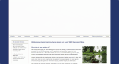Desktop Screenshot of kreisfischereiverein-warendorf.de